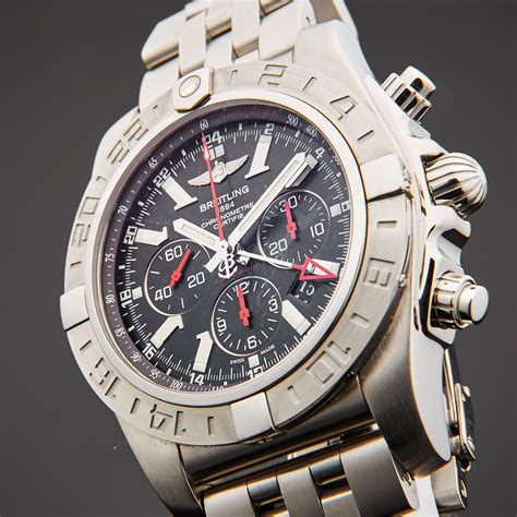 breitling chronomat 44 gmt limited edition price|Breitling Chronomat 44 blacksteel.